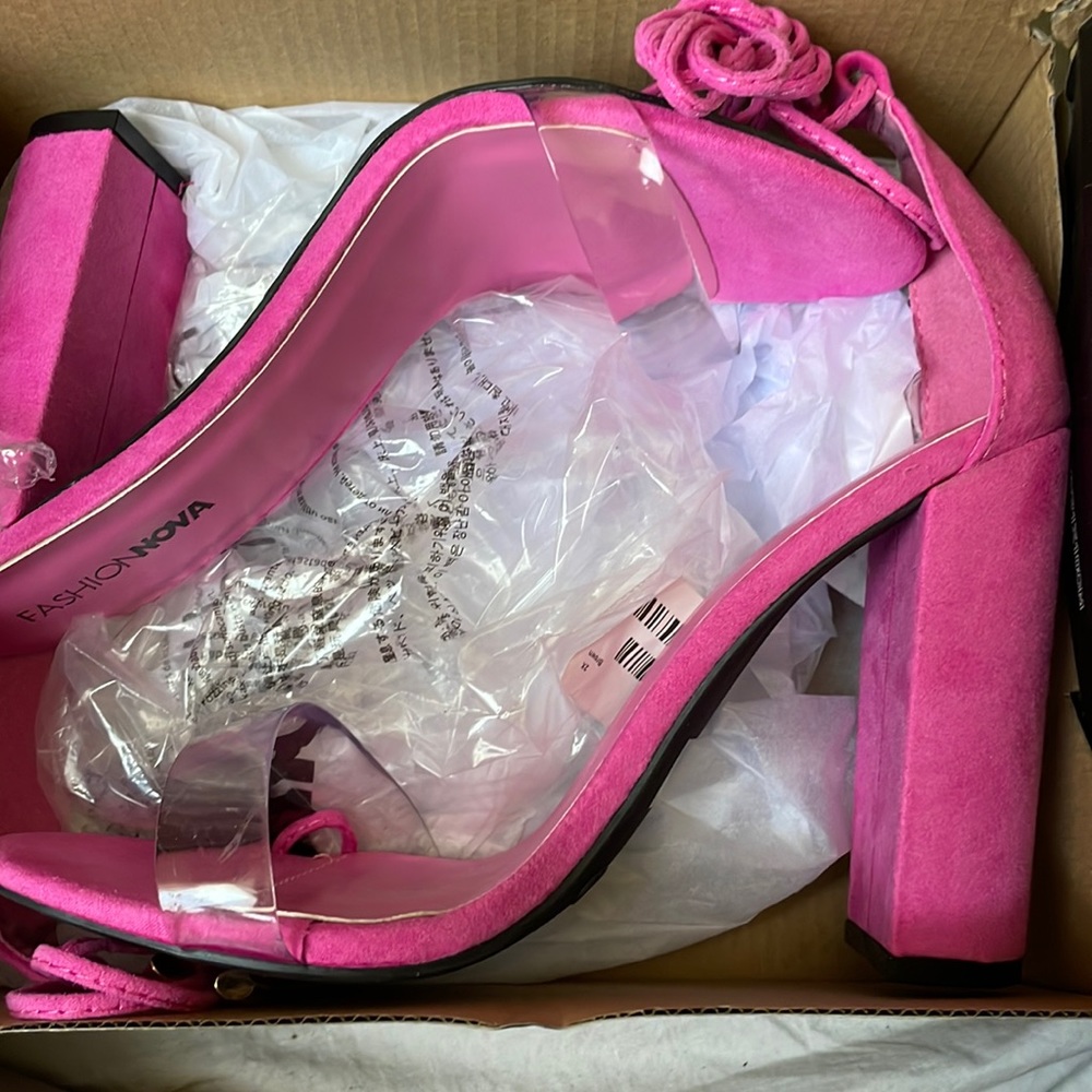 Cute lace up heel